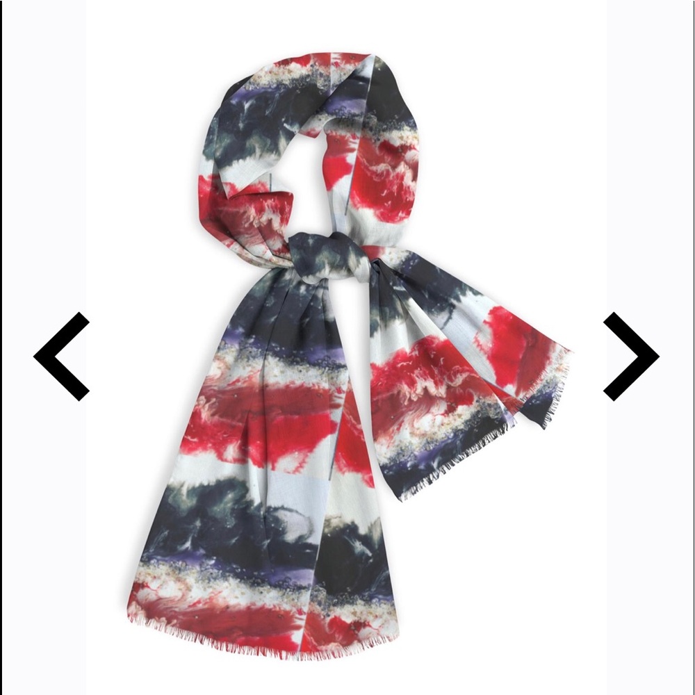 Designer scarves by Rhonda Fulton